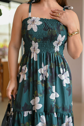 Vestido longo lastex - B254